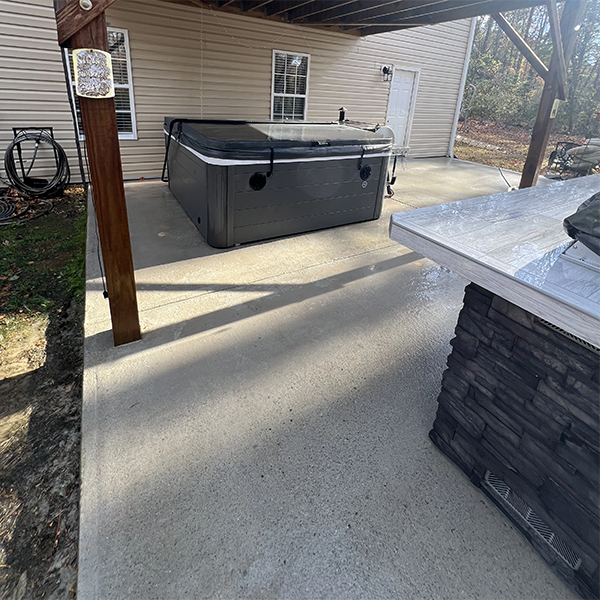 After Concrete Cleaning