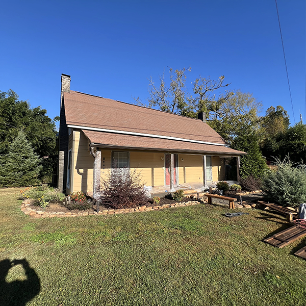 Before Pressure Washing And Deck Painting