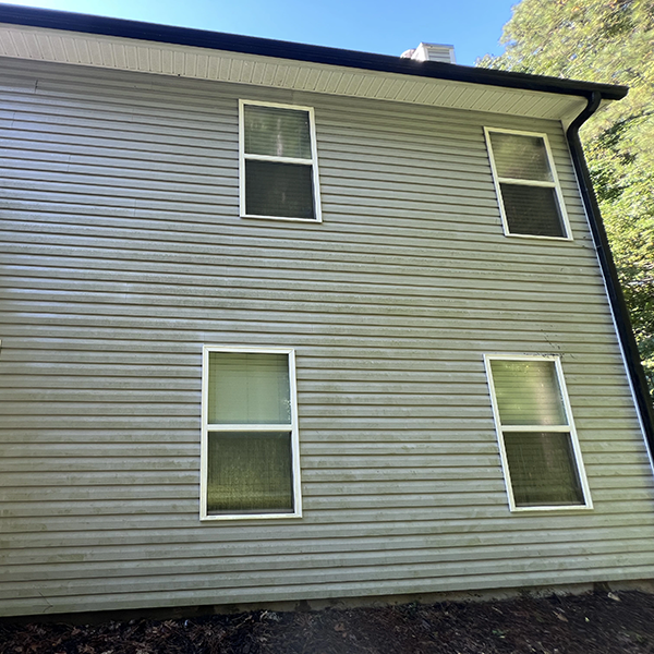 Before Pressure Washing The Side Of A House