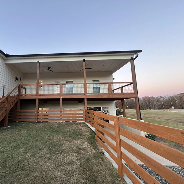 After Deck Stain