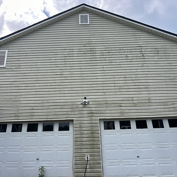 Before Pressure Washing House Siding