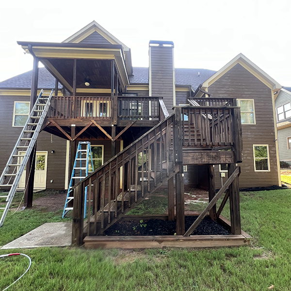 Before Deck Painting