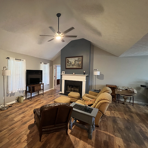 After Interior Paint Job Living Room Villa Rica
